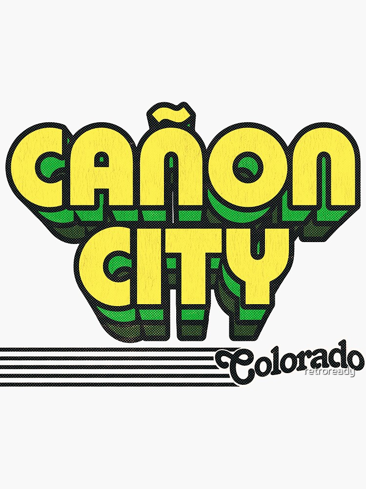 Cañon City, Colorado | Retro Stripes by retroready