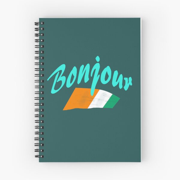 Item preview, Bonjour (hello in French) - Ivory Coast Flag designed and sold by lobodelnoir.