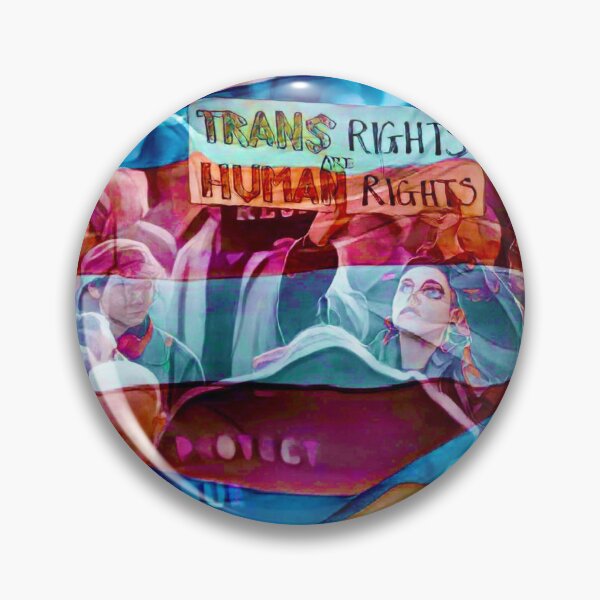 Item preview, Trans rights are human rights designed and sold by HONDTangled.