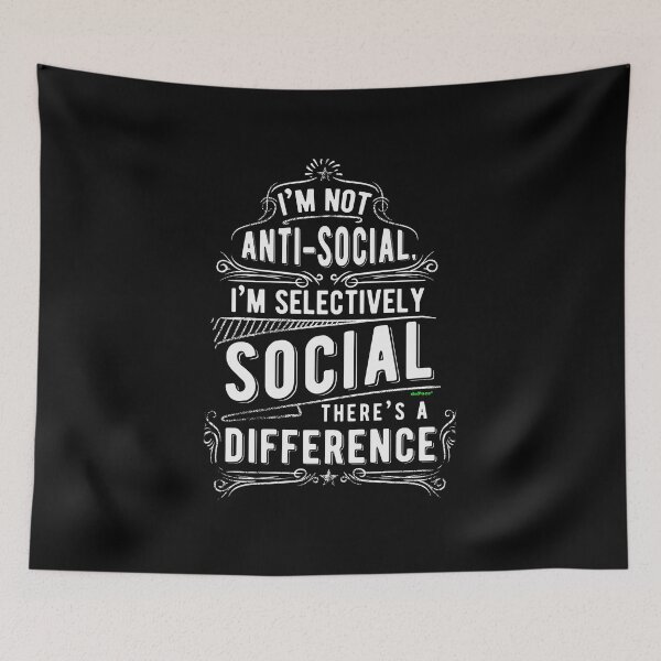 Item preview, ANTI-SOCIAL - dePace' designed and sold by mrpropcake.
