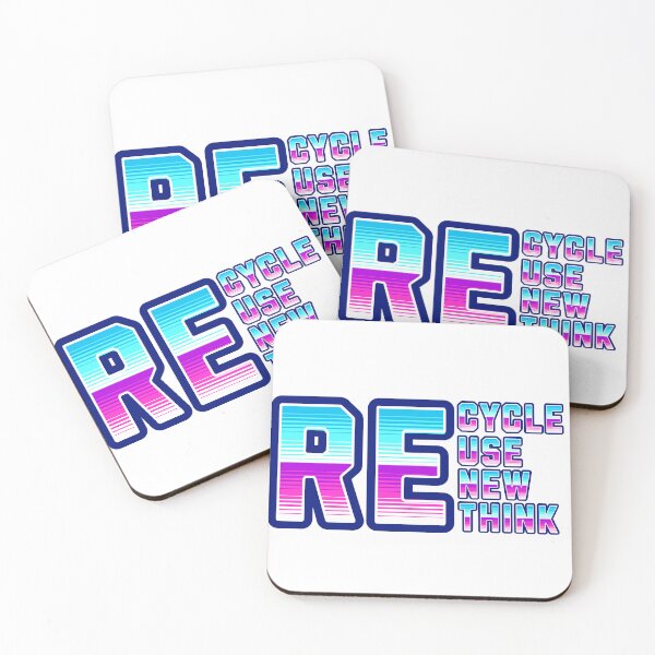 Artikelvorschau, Recycle,Reuse,Renew,Rethink entworfen und verkauft von BYNDART.