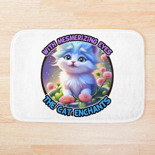 Item preview, With mesmerizing eyes, the cat enchants designed and sold by BitplaneDesigns.