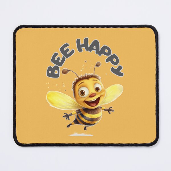 Item preview, Bee Happy: A Cheerful Bee Spreading Joy designed and sold by MyMerryMary.