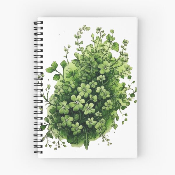 Item preview, Green Flowers designed and sold by SpicyGraphicArt.