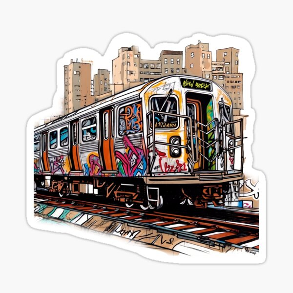 Nyc Graffiti Stickers for Sale