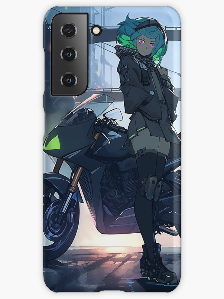 Cyberpunk Samurai Girl Anime Live Wallpaper - Embed