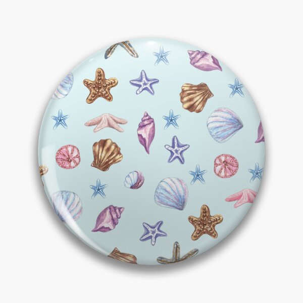 Item preview, Watercolor Mixed Tropical Seashells  designed and sold by silviaol.