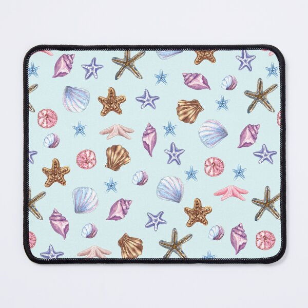 Item preview, Watercolor Mixed Tropical Seashells  designed and sold by silviaol.