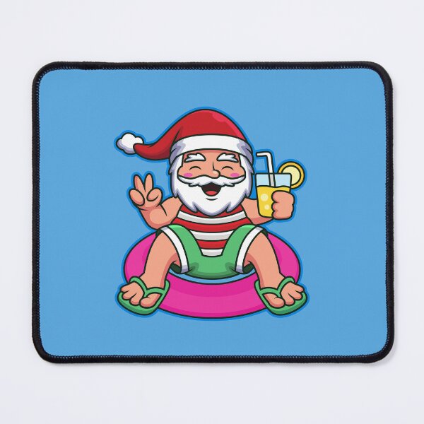 Item preview, pool summer santa claus funny xmas designed and sold by Gossip Rag.