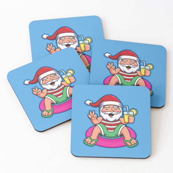 Item preview, pool summer santa claus funny xmas  designed and sold by Gossip Rag.