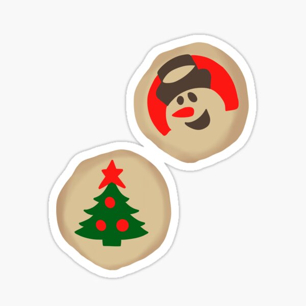 Pillsbury Sugar Cookies| Holiday Cookies | Christmas Sticker