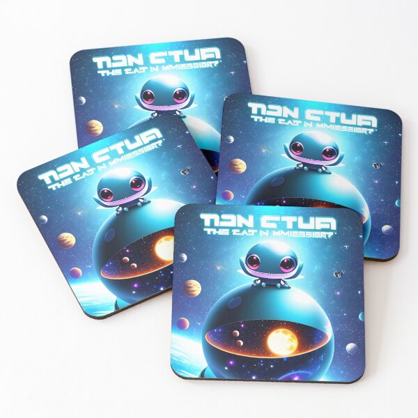 Item preview, Cute Alien movie Poster designed and sold by Battery Juice.