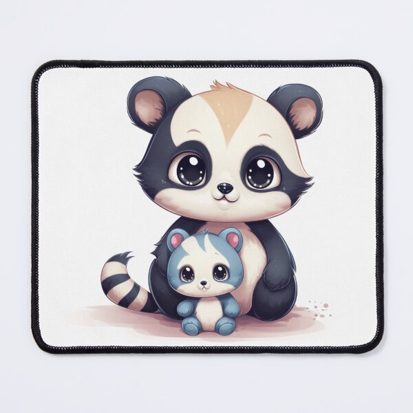 Item preview, Panda animator and cat art friends kawai designed and sold by DigitalPixelize.