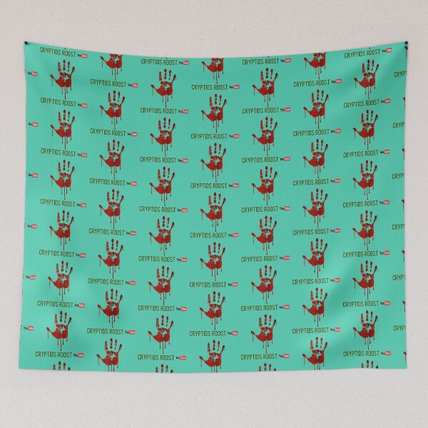 Item preview, Cryptids Roost - Bloody Hand Print designed and sold by Cryptids-Roost.