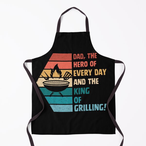 Item preview, Dad, the hero of every day, king of grilling designed and sold by PiotrB2.
