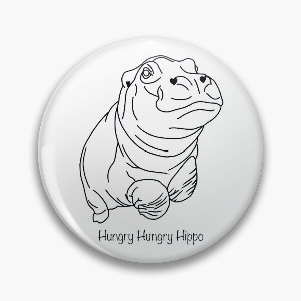 Item preview, Hungry hungry hippo designed and sold by DgtlArtbyChels.