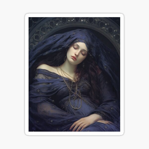 Midnight Rests Sticker