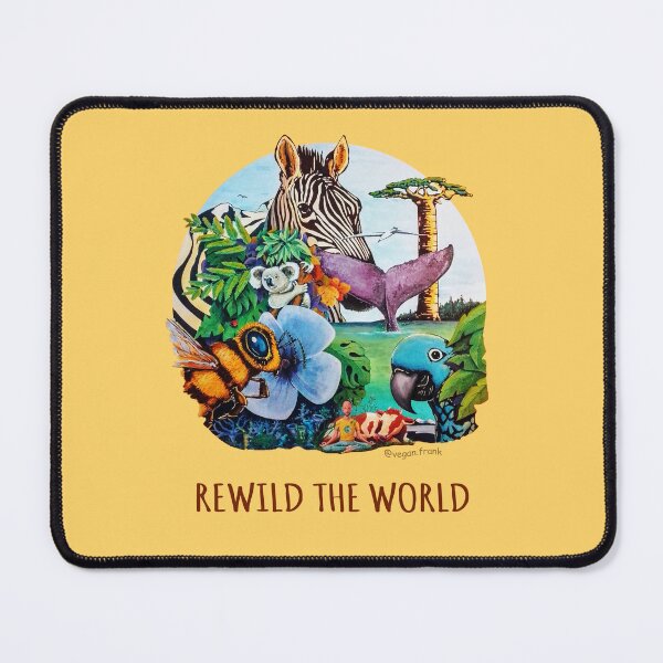 Item preview, Rewild the World - A life on our planet designed and sold by Frank J. Art.