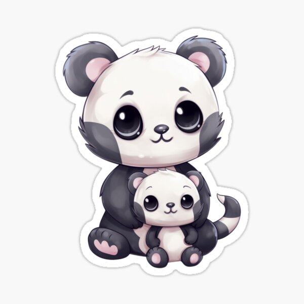 Kawaii Panda Sticker  Buy Kawaii Panda Sticker Online