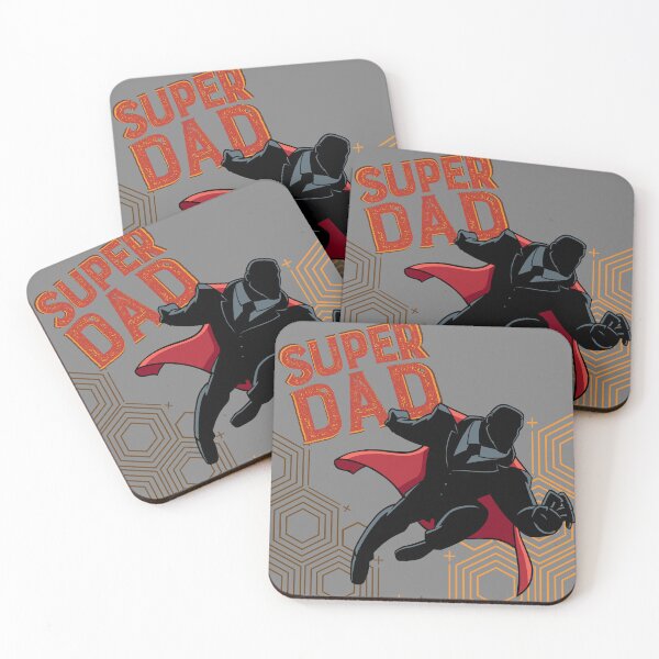 Item preview, Super Dad Happy Father's Day Dada, Daddy, Dad, Bruh designed and sold by SnarkyTeesMugs.