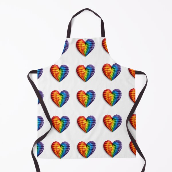 Item preview, Textured Rainbow Heart designed and sold by Earth Nature Creations.