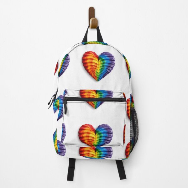 Item preview, Textured Rainbow Heart designed and sold by Earth Nature Creations.