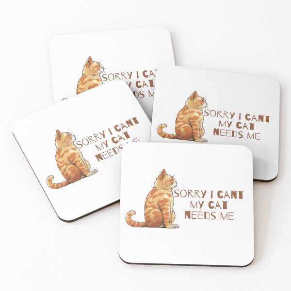 Item preview, sorry i cant my cat needs me designed and sold by FunkyFlow.