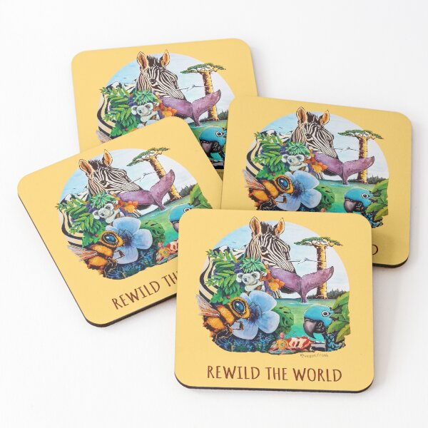 Item preview, Rewild the World - A life on our planet designed and sold by Frank J. Art.