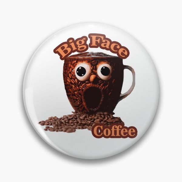 Item preview, big face coffee designed and sold by DGartdesing.