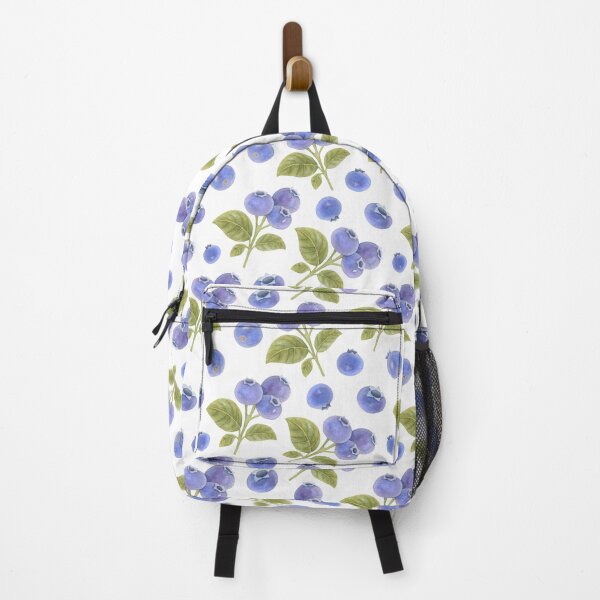 Item preview, Watercolor Blueberry Fruit and Blueberry Leaves designed and sold by silviaol.
