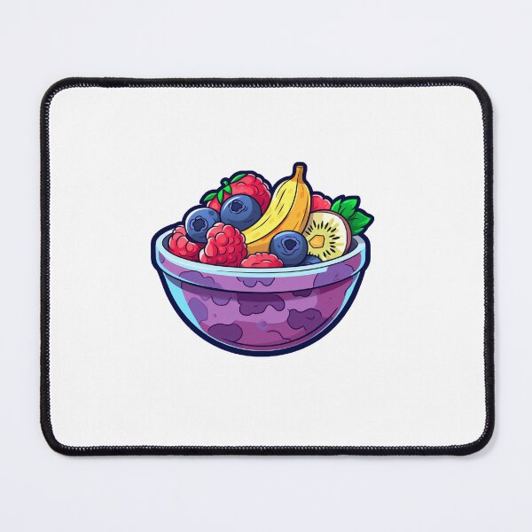 Item preview, Cute Acai bowl filled with fruit designed and sold by wildflowerlane.