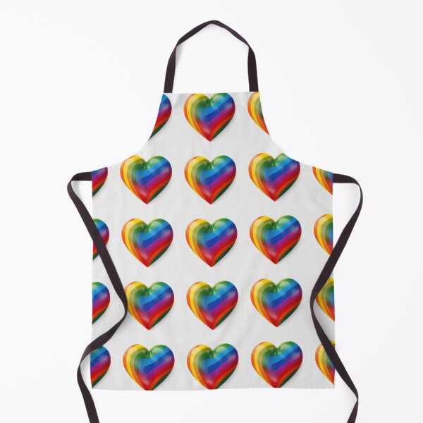 Item preview, Textured Rainbow Heart designed and sold by Earth Nature Creations.