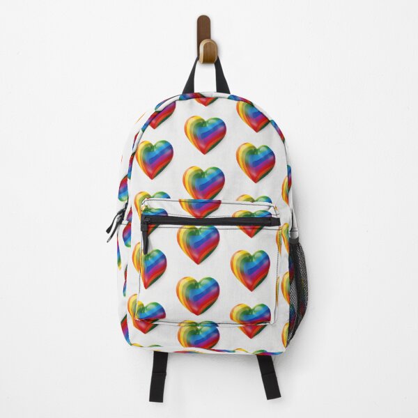 Item preview, Textured Rainbow Heart designed and sold by Earth Nature Creations.