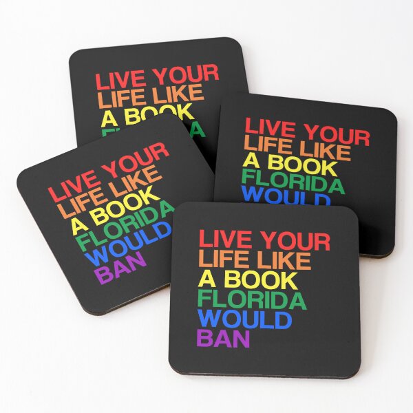 Item preview, Live Your Life Like A Book Florida Would Ban. LGBTQ Pride designed and sold by Subtle Pride Shop.