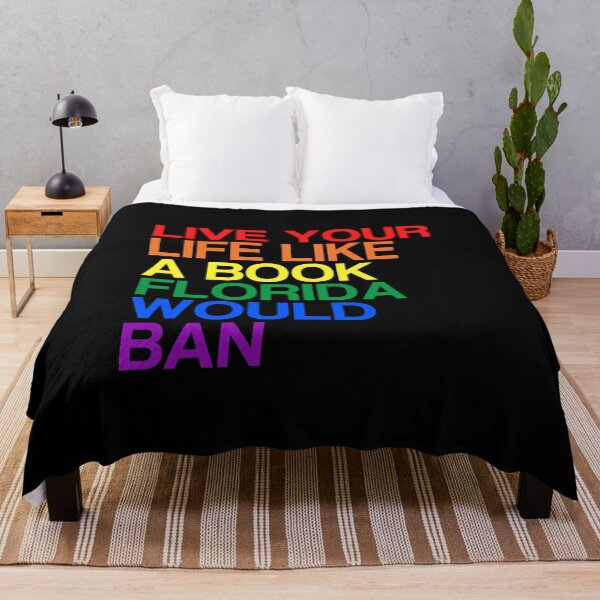 Item preview, Live Your Life Like A Book Florida Would Ban. LGBTQ Pride designed and sold by Subtle Pride Shop.