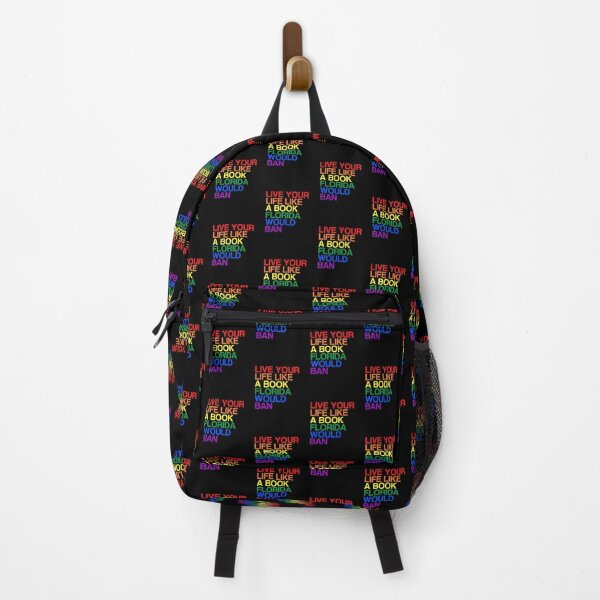 Item preview, Live Your Life Like A Book Florida Would Ban. LGBTQ Pride designed and sold by Subtle Pride Shop.