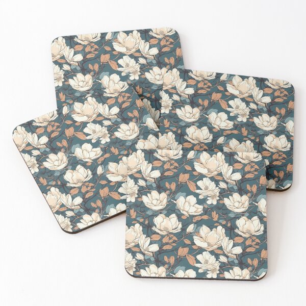 Item preview, Magnolia floral pattern  designed and sold by florallover444.