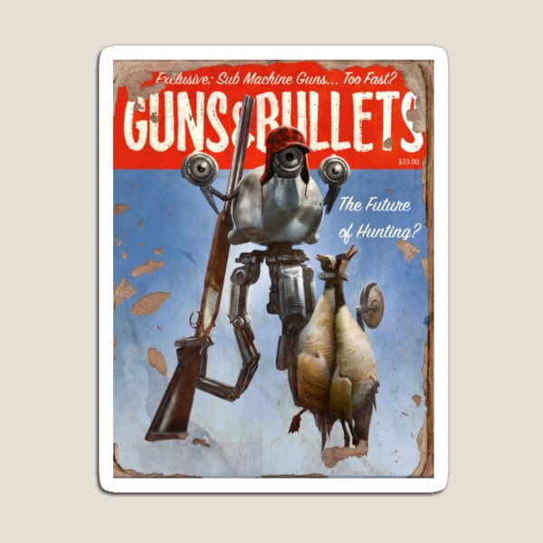 Item preview, GUNS & BULLETS 'The Future of Hunting" designed and sold by Vault 67 Depot.
