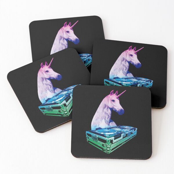 Item preview, DJ Unicorn Rainbow designed and sold by DFerraz.