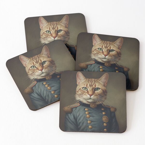 Item preview, Commander Cat: A Heroic Feline in Battle designed and sold by Casanova Originals.