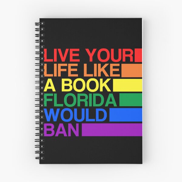 Item preview, Live Your Life Like A Book Florida Would Ban. LGBTQ Pride designed and sold by Subtle Pride Shop.