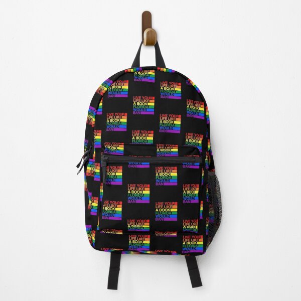 Item preview, Live Your Life Like A Book Florida Would Ban. LGBTQ Pride designed and sold by Subtle Pride Shop.