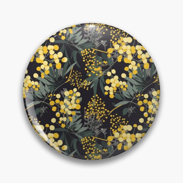 Artikelvorschau, Aussie Acacia flower pattern entworfen und verkauft von florallover444.