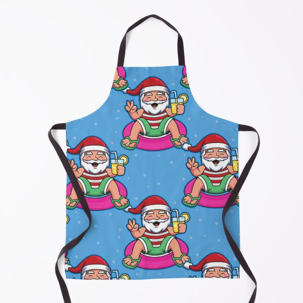 Item preview, pool summer santa funny christmas designed and sold by Gossip Rag.