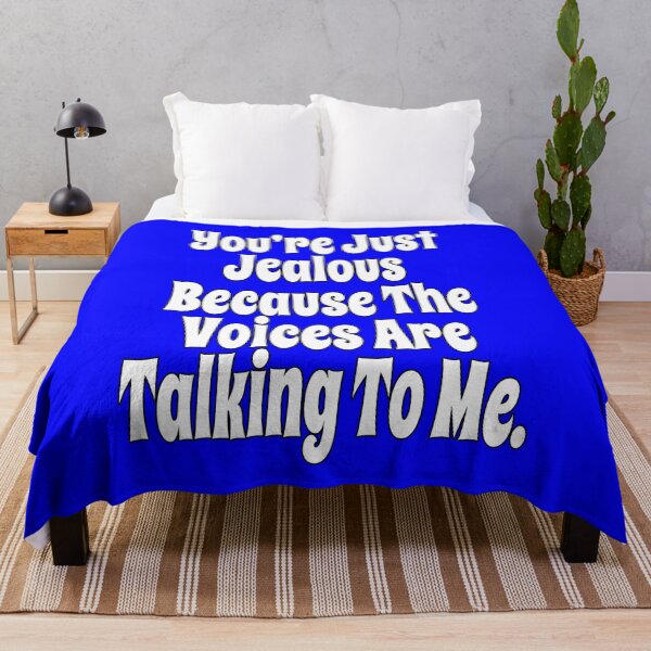 Item preview, Funny Sarcastic Humor You’re Just Jealous Because The Voices designed and sold by fantasticdesign.