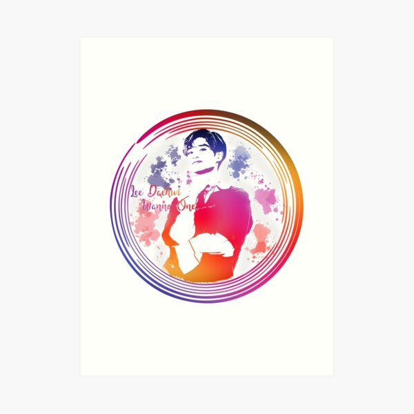 Daehwi Wanna One Art Print
