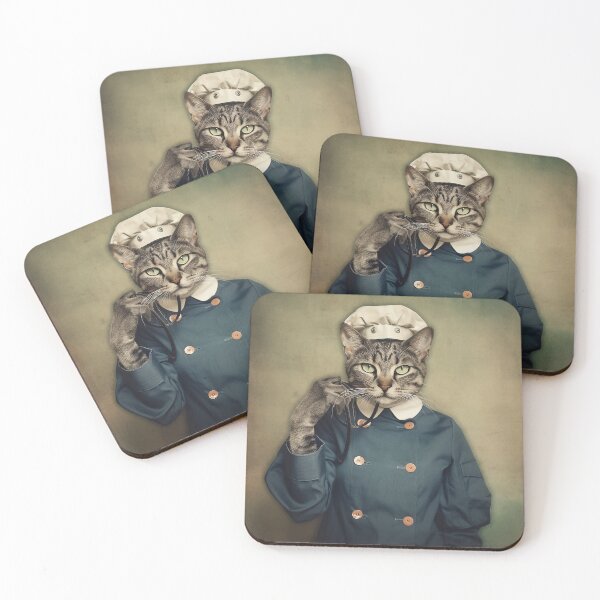 Item preview, Chef Meow: A Cat in Uniform designed and sold by Casanova Originals.