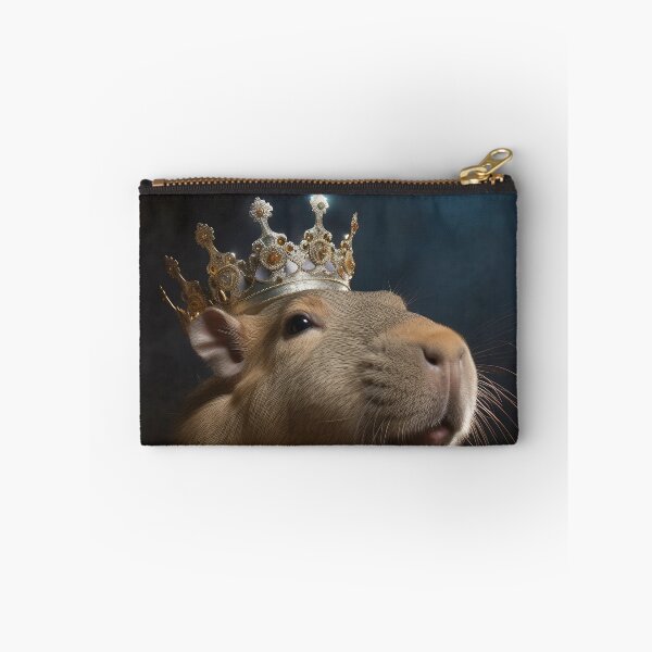 Item preview, Royal Capybara with Crown designed and sold by MythicPrompts.