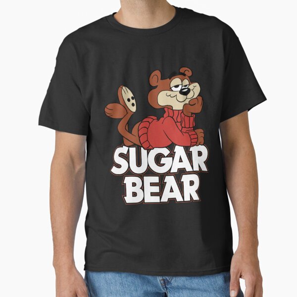 Aperçu de l'œuvre  Caractère et typographie de la mascotte des céréales Sugar Bear créée et vendue par MadgMoh.