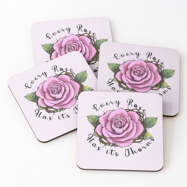 Item preview, Aesthetic Pink Rose | Life Quote |  designed and sold by SchmancyPrints.